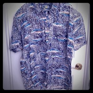 Mens 3x Hawaiian Aloha shirt